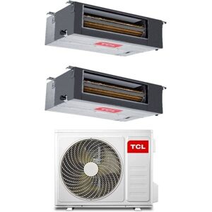 TCL Climatizzatore Dual Split Canalizzato 9+9 con MT2730 Inverter R-32 Classe A++