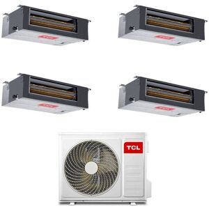 TCL Climatizzatore Quadri Split Canalizzato 12+12+12+12 con MT4250 Inverter R-32 Classe A++