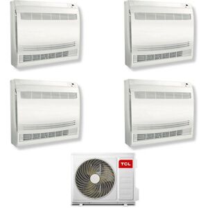 TCL Climatizzatore Quadri Split Console 9+12+12+12 con MT4250 Inverter R-32 Classe A++