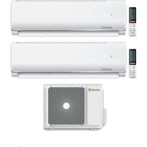 Beretta Climatizzatore Dualsplit Breva 9+18 con EX18000-3 R 32 Inverter Wi-Fi Optional Classe A++