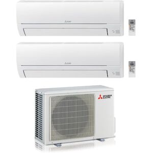 Mitsubishi Climatizzatore Inverter Dual Split 9000+12000 9+12 Btu Classe A++ Mxz-2ha50vf R32 Linea Smart