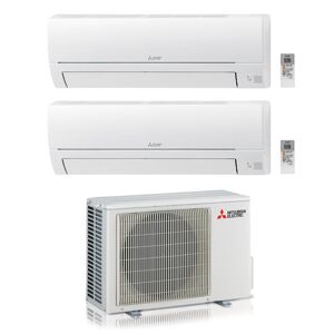 Mitsubishi Climatizzatore Inverter Dual Split 9000+12000 9+12 Btu Classe A++ Mxz-2ha40vf R32 Linea Smart