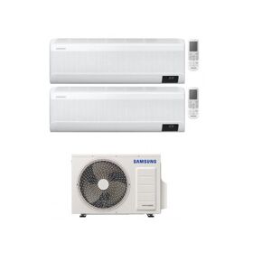 Samsung Climatizzatore Dual 9000 12000 9 12 Btu A+++ Wifi Windfree Avant Aj050txj2kg/eu R32