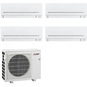 Climatizzatore/Condizionatore Mitsubishi Electric Quadrisplit Parete LINEA PLUS  12000 BTU MXZ-4F72VF + MSZ-AP25VG+MSZ-AP25VG+MSZ-AP35VG+MSZ-AP35VG