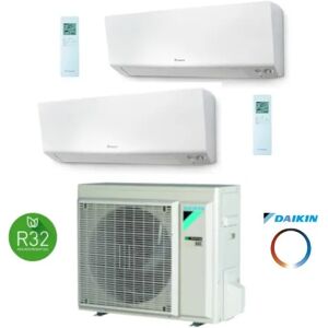 Climatizzatore Condizionatore Dualsplit Daikin perfera 2MXM68A + FTXM35R + FTXM35R 12+12 12000+12000 BTU modello 2022 wifi incluso