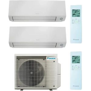 Climatizzatore Condizionatore Dualsplit Daikin Perfera All Season NUOVO 2024 2MXM50A + FTXM20A + FTXM35A 7000+12000 BTU