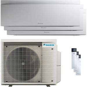 Condizionatore Daikin Emura 3 Trial Split 7000+7000+15000 Btu Inverter A+ Wifi Unità Esterna 6.8 Kw Bianco (3MXM68A/FTXJ20AW_2/FTXJ42AW_1)