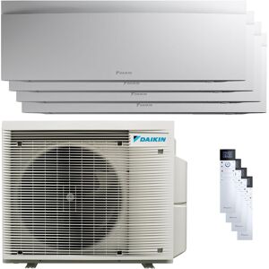 Condizionatore Daikin Emura 3 Quadri Split 9000+9000+12000+18000 Btu Inverter A+ Wifi Unità Esterna 7.8 Kw Bianco (5MXM90A/FTXJ25AW_2/FTXJ35AW_1/FTXJ50AW_1)