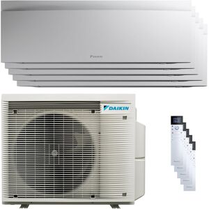 Condizionatore Daikin Emura 3 Penta Split 7000+7000+9000+9000+12000 Btu Inverter A+ Wifi Unità Esterna 7.8 Kw Bianco (5MXM90A/FTXJ20AW_2/FTXJ25AW_2/FTXJ35AW_1)