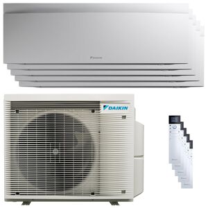 Condizionatore Daikin Emura 3 Penta Split 9000+9000+9000+9000+9000 Btu Inverter A+ Wifi Unità Esterna 7.8 Kw Bianco (5MXM90A/FTXJ25AW_5)