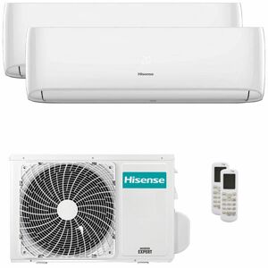 Condizionatore Hisense Hi-Comfort Dual Split 12000+12000 Btu Inverter A++ Wifi Unità Esterna 5,0 Kw (2AMW52U4RXC-CF35MR04G-2)