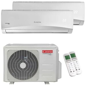 Condizionatore Ariston Prios R32 Dual Split 9000+18000 Btu Inverter A+ Unità Esterna 5,0 Kw (3381524-3381254-2-F96C09)