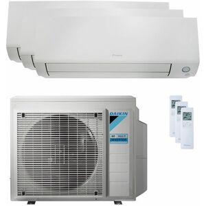 Condizionatore Daikin Perfera All Seasons Trial Split 9000+9000+12000 Btu Inverter A++ Wifi Unità Esterna 6.8 Kw (3MXM68A/FTXM25A_2/FTXM35A_1)