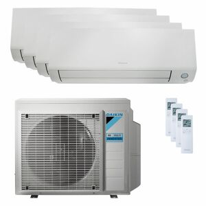 Condizionatore Daikin Perfera All Seasons Quadri Split 9000+12000+12000+18000 Btu Inverter A++ Wifi Unità Esterna 6.8 Kw (4MXM68A/FTXM25A_1/FTXM35A_2/FTXM50A_1)