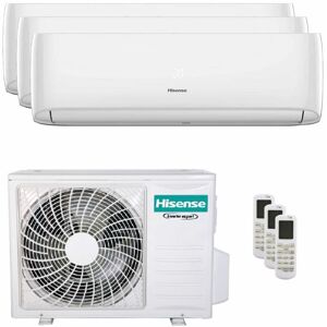 Condizionatore Hisense Hi-Comfort Trial Split 7000+7000+9000 Btu Inverter A++ Wifi Unità Esterna 5.5 Kw (3AMW52U4RJC/CF20YR04G_2/CF25YR04G_1)