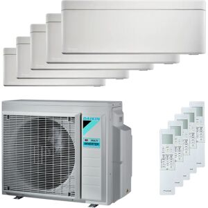 Condizionatore Daikin Stylish Penta Split 7000+9000+9000+9000+18000 Btu Inverter A++ Wifi Unità Esterna 9 Kw (5MXM90N-FTXA20AW-5-4A0026)