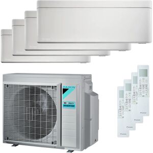 Condizionatore Daikin Stylish Quadri Split 9000+9000+9000+9000 Btu Inverter A++ Wifi Unità Esterna 6,8 Kw (4MXM68N-FTXA25AW-4)