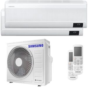 Condizionatore Samsung Windfree Avant Dual Split 9000+24000 Btu Inverter A++ Wifi Unità Esterna 8,0 Kw (AJ080TXJ4KG/EU-AR09TXEAAWKNEU-2)