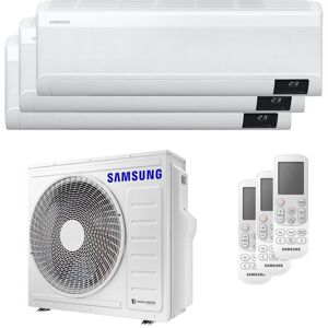 Condizionatore Samsung Windfree Avant Trial Split 12000+12000+12000 Btu Inverter A++ Wifi Unità Esterna 8,0 Kw (AJ080TXJ4KG/EU-AR12TXEAAWKNEU-3)