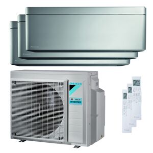 Condizionatore Daikin Stylish Trial Split 12000+12000+18000 Btu Inverter A++ Wifi Unità Esterna 8,0 Kw (4MXM80N-FTXA35BS-3)