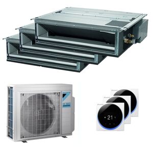 Condizionatore Daikin Canalizzabile Mini Sky Fdxm-F9 Trial Split 9000+12000+18000 Btu Inverter A++ Esterna 9 Kw (5MXM90-FDXM25-3)