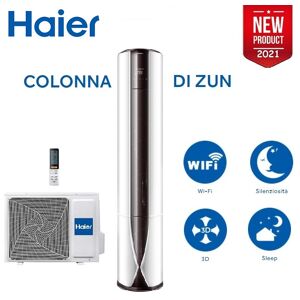 Climatizzatore Condizionatore Haier Colonna Di Zun Inverter Ap71dfchra 24000 Btu Wi-Fi-New