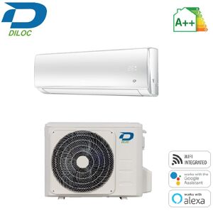 Climatizzatore Condizionatore Diloc Inverter Serie Oasi R-32 18000 Btu Cod. D.Oasi118 Wi-Fi Integrato