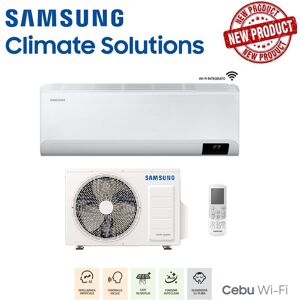 Climatizzatore Condizionatore Samsung Inverter Serie Cebu Wi-Fi R-32 F-Ar09cbu 9000 Btu Classe A++ New