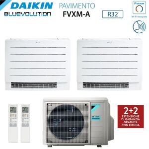 Climatizzatore Condizionatore Daikin A Pavimento Dual Split Serie Perfera Fvxm-A 9000+9000 Con 2mxm40m/n R-32 Wi-Fi Integrato 9+9 Con Telecomando Ad Infrarossi Incluso Garanzia Italiana - New