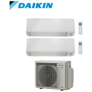 Climatizzatore Condizionatore Daikin Dual Split Inverter Serie A Ftxm R-32 Perfera All Seasons Bluevolution 12000+12000 Con 2mxm68a9 Wi-Fi Incluso - New - 12+12