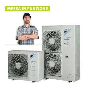 Daikin Messa In Funzione Avviamento Climatizzatore Pompa Di Calore Aria-Aria Mini Vrv Iv