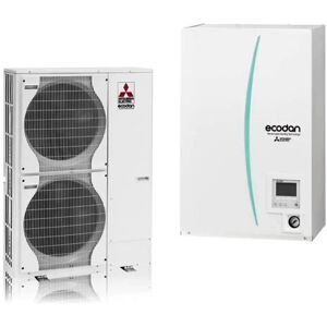 Mitsubishi Pompa Di Calore Ecodan Con Hydrobox Reversibile Da 14 Kw