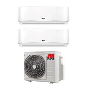 Maxa Condizionatore Dual Split Con Inverter Pluma 9000+9000 Fd2m53r In A++