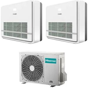 Hisense Climatizzatore Con Inverter Dual Split Console Akt26 + Akt35 9000+12000 Btu R32 In A++