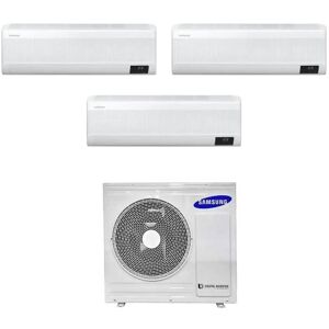 Climatizzatore Samsung Windfree Elite Wifi Trial Split 7000+7000+12000 Btu Inverter A+++ In R32 Aj052txj3kg