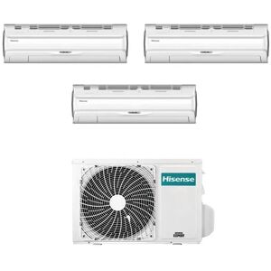 Hisense Climatizzatore Silentium Pro Trial Split 9000+12000+12000 Btu Inverter Con Wifi 3amw72u4rjc In A++