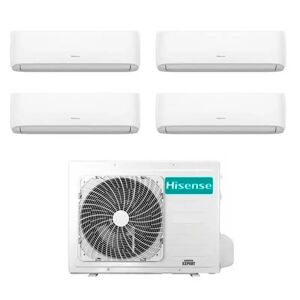 Hisense Climatizzatore Inverter Hi Comfort Wi-Fi Quadri Split 7000+9000+9000+12000 Btu 4amw105u4raa R-32 A++