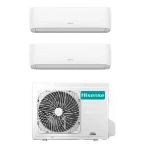 Hisense Climatizzatore Inverter Hi Comfort Wi-Fi Dual Split 7000+7000 Btu 2amw42u4rgc R-32 A++