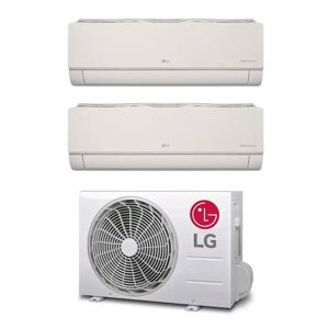 LG Climatizzatore Artcool Color Wifi Dual Split 9000+9000 Btu Inverter Con R32 Mu2r15 In A+++