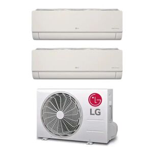 LG Climatizzatore Artcool Color Wifi Dual Split 12000+12000 Btu Inverter Con R32 Mu2r17 In A++