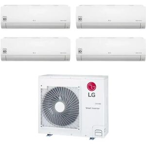 LG Climatizzatore Libero Smart Wifi Quadri Split 7000+7000+12000+12000 Btu Inverter In R32 Mu4r27