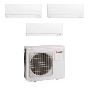 Mitsubishi Climatizzatore Ay Trial Split 9000+12000+12000 Btu Con Inverter In R32 Wi-Fi Incluso In A+++ Mxz-3f54vf3