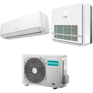 Hisense Condizionatore Con Inverter Dual Split Console Hi Comfort E Akt26 9000+9000 Btu R32 In A++