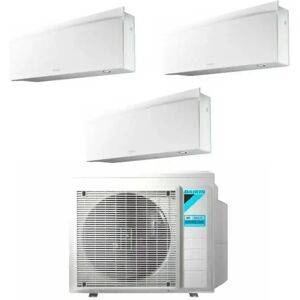 Daikin Climatizzatore Trial Split Inverter Serie Emura White Iii 7+9+9 7000+9000+9000 Btu A+++ Wifi R32 3mxm40n