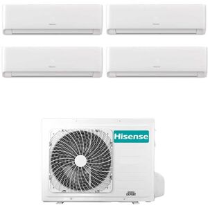 Hisense Climatizzatore Inverter Ecosense Wi-Fi Quadri Split 7000+7000+7000+9000 Btu 4amw105u4raa R-32 A++