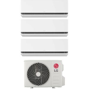 LG Climatizzatore Dualcool Deluxe Wifi Trial Split 9000+9000+12000 Btu Inverter R32 Mu3r21 In A+++