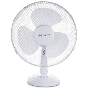 V-Tac Vt-4017-3 Ventilatore Da Scrivania Oscillante 40w 16