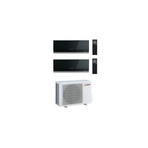 mitsubishi condizionatore dualsplit serie kirigamine zen 9000+12000 btu codice prod: msz-ef25(35)vgkb mxz-2f42vf3