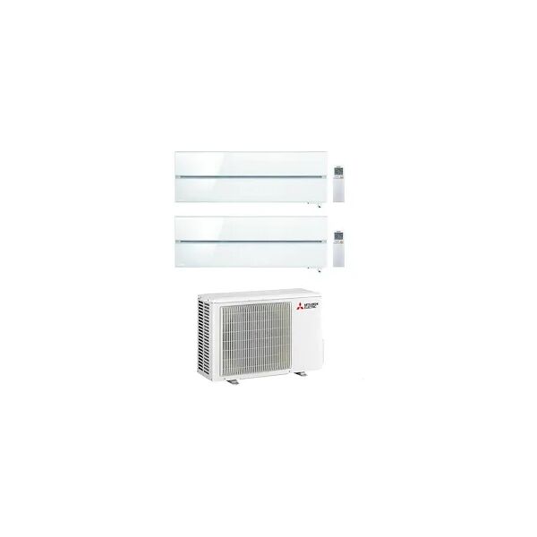 mitsubishi kirigamine style condizionatore dualsplit 9000 9000 btu bianco wifi codice prod: msz-ln25vg2v(2) mxz-2f53vf3