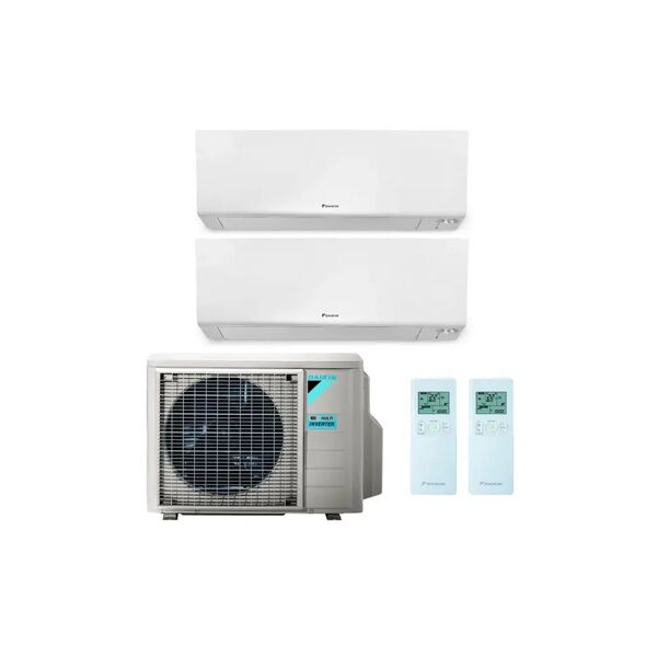 condizionatore daikin perfera dual split 7000+12000 btu inverter r32 2mxm40m a++/a++ wifi